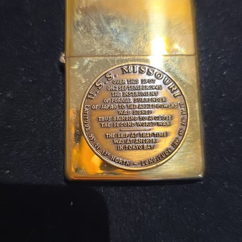 Zippo lighters set new, USA Navy World War II collectible with case
