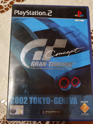 Gran Turismo Concept 2002 Tokyo-Geneva PS2 used collectible