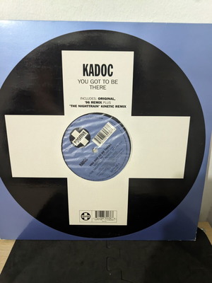 Kadoc You Got To Be There vinyl record, electronic