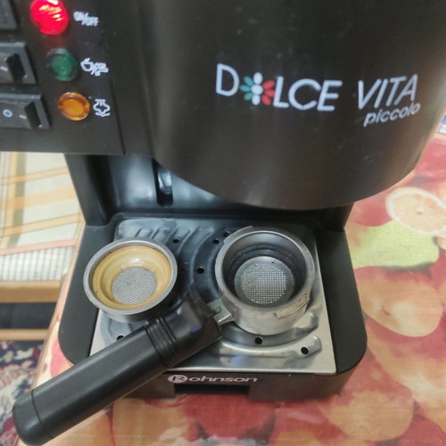 Rohnson Dolce Vita Piccolo espresso coffee maker used