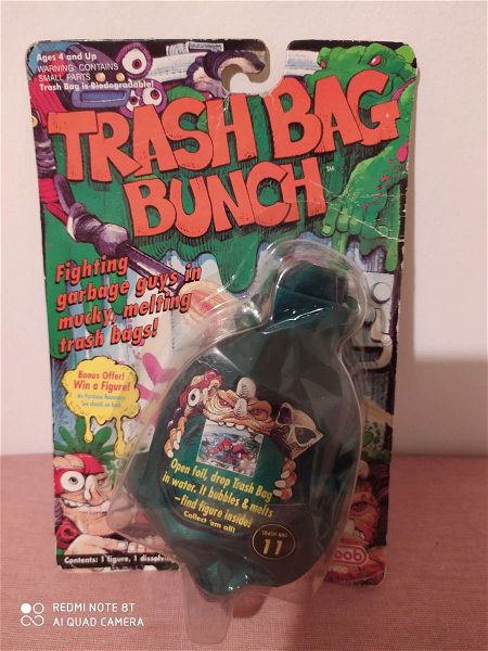  trash bag bunch No 11 alien figure 1991
