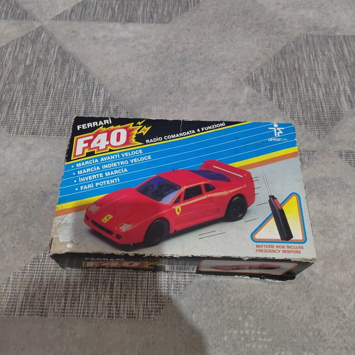 Vintage Ferrari F40 remote control car