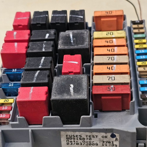 Car fuse box like new