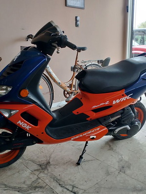 Σκούτερ Peugeot Speedfight 50 cc 2005 μεταχειρισμένο, μπλε