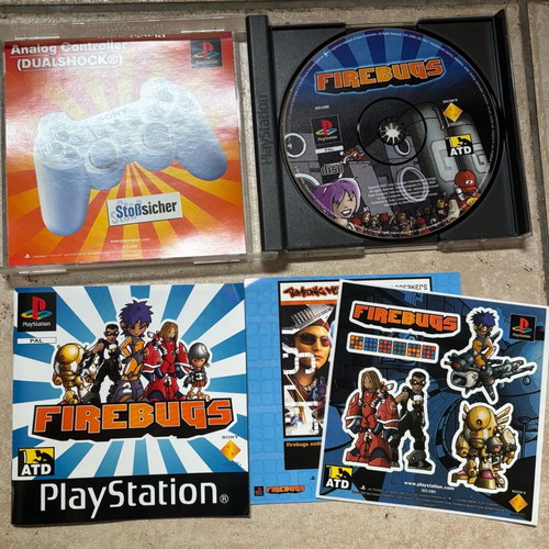 Firebugs PlayStation 1 used German complete