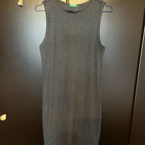 Benetton women's dress like new, multicolor, size small