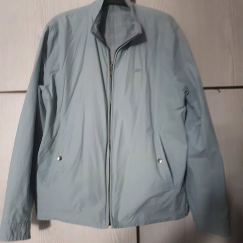 Lacoste spring jacket men's used, reversible with pockets
