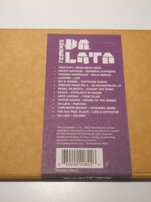 Da Lata Remixes CD used, electronic