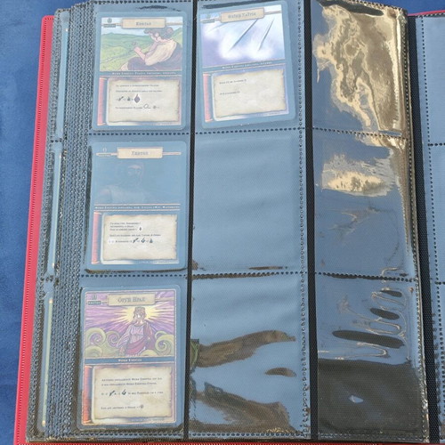 Heroes in Mythical Greece card collection used with binder