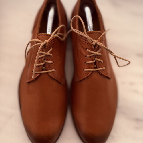 Manetti brown dress shoes size 43