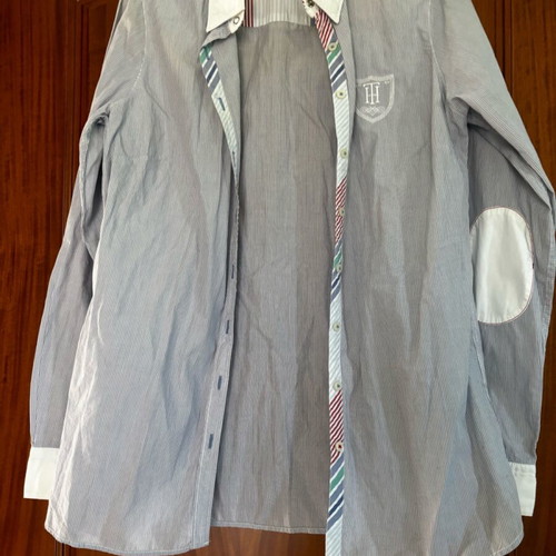 Tommy Hilfiger shirt new, size S, white and blue