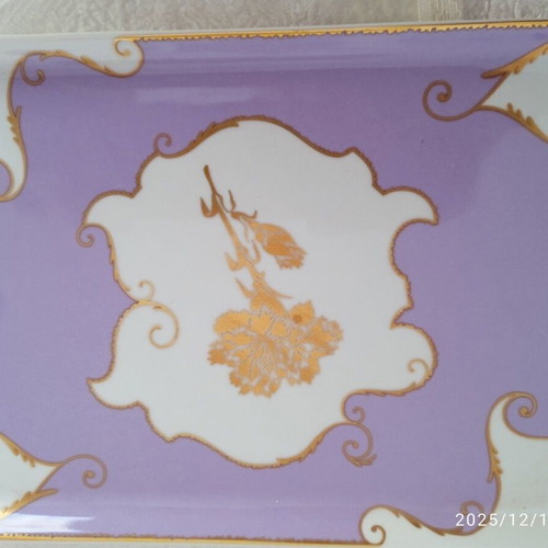 Christian Lacroix porcelain platter like new 24x16 cm