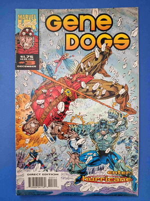 Gene Dogs 3 κόμικ μεταχειρισμένο, αγγλικά