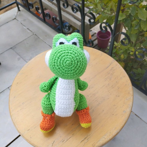 Knitted Little Hero handmade amigurumi made to order