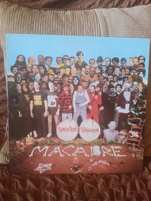 Macabre Sinister Slaughter LP σαν καινούργιο, γερμανική έκδοση, κόκκινο βινύλιο