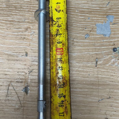 M10 Concrete Screws Set of 10, Approximately 17 cm, New