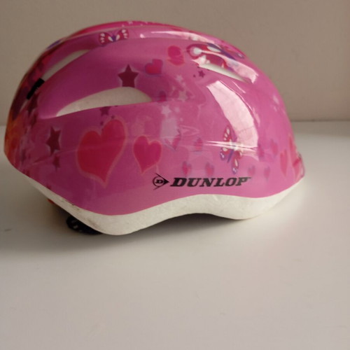 Dunlop children's bicycle helmet, pink, 38-52 cm