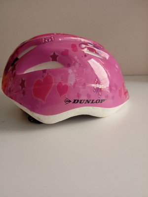 Dunlop children's bicycle helmet, pink, 38-52 cm