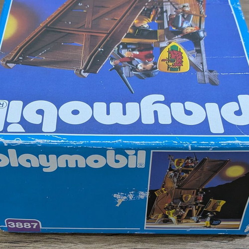 Playmobil Knights 3887 Siege Tower used with box
