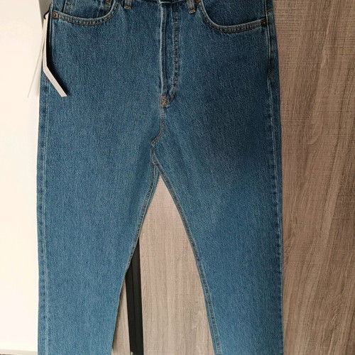 Salt & Pepper Jean Gia S/W cropped b-free size 28 new, high waist blue