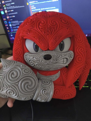 Φιγούρα τοίχου Knuckles the Echidna καινούργια