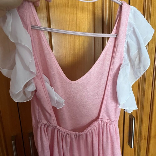 Simple blouse like new, size L, pink