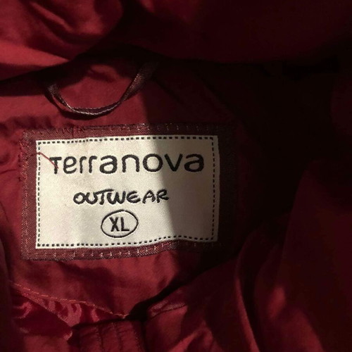 Red women's jacket used, size XL