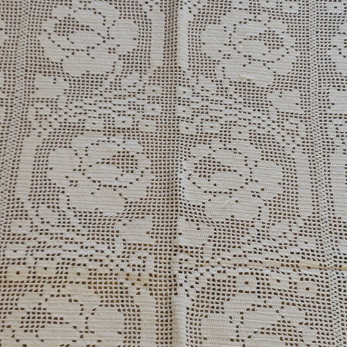 Handmade blanket 170x200 like new