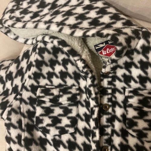 Lee Cooper fleece jacket used, black, size L