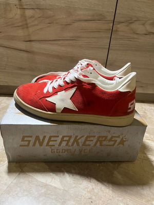 Golden Goose Ball Star sneakers red, size 42