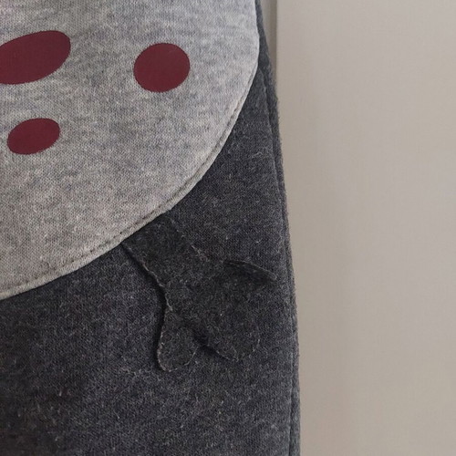 Dark gray baby pants 9 months like new, 65% cotton 35% polyester