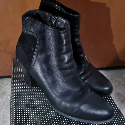Tamaris ankle boots used, black, size 39