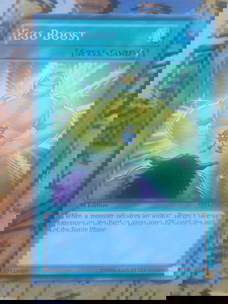 1) Ego Boost (Yugioh)