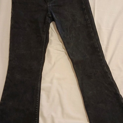 Zara black slim fit straight leg jeans like new