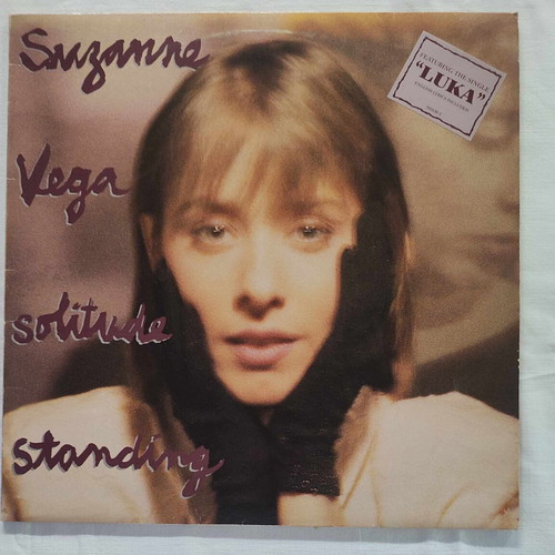 Suzanne Vega Solitude Standing vinyl record used, rock