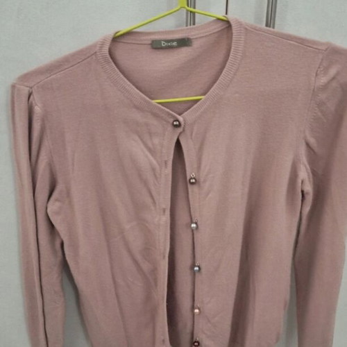 Dixie women's cardigan soft pink like new
