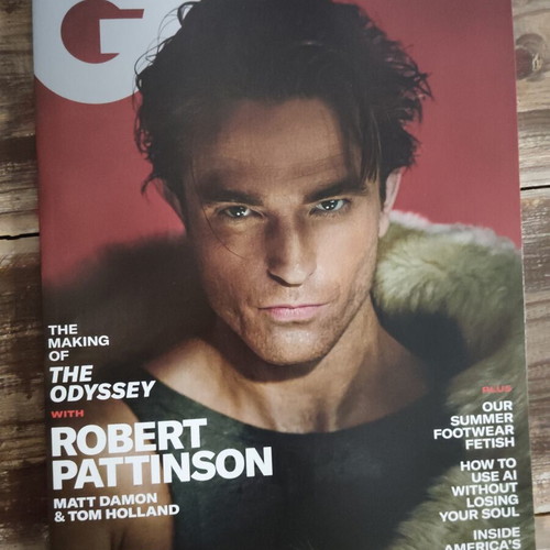GQ Magazine Summer 2026 Robert Pattinson Cover brand new
