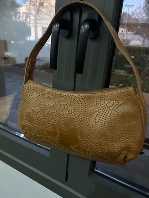 Shoulder bag used, beige