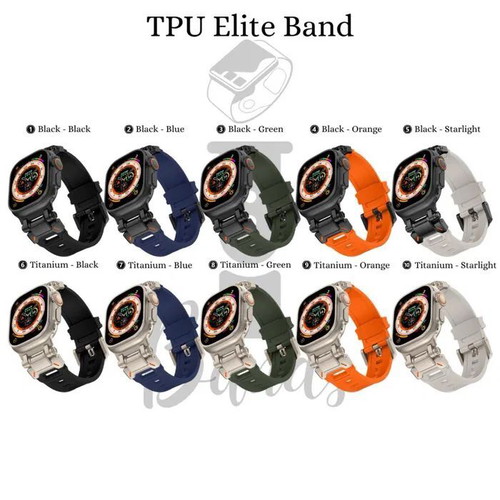 Titanium TPU Band for Apple Watch New