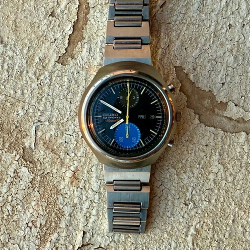 Seiko Speedtimer 6138-0020 Vintage Chronograph used, Tokei Zara