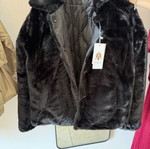 Reversible black jacket new, size medium