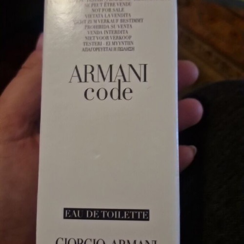 Armani Code EDT 75ml new full sealed