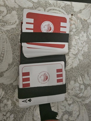 Olympiacos playing cards like new with case