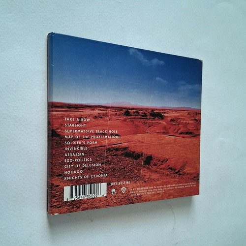 Muse Black Holes & Revelations CD used, rock, digipak