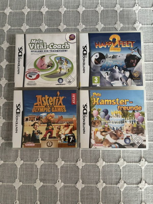 Nintendo DS 4 games bundle with manuals
