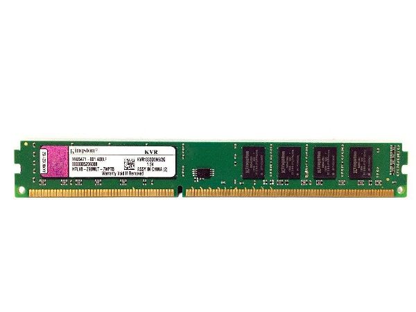  mnimi RAM Kingston 2GB DDR3-1333 MHz