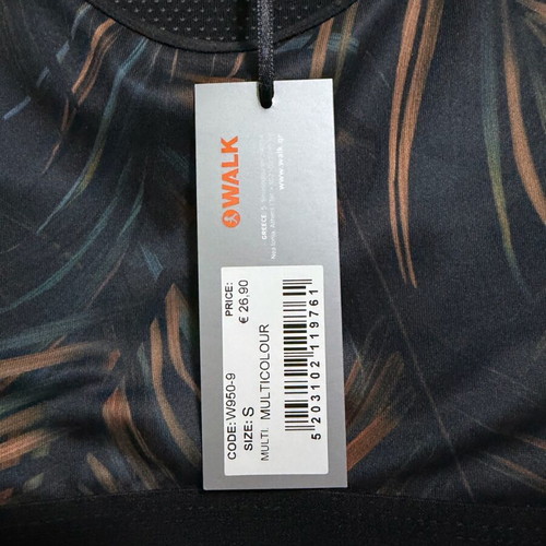 Walk sports bra new, multicolor, size S