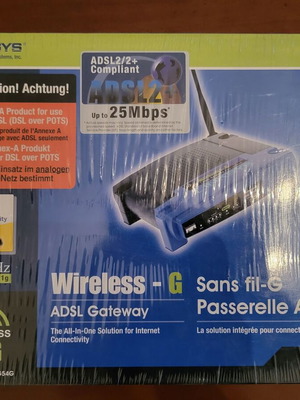 Linksys Wireless-G ADSL Gateway WAG54G ver.2 used