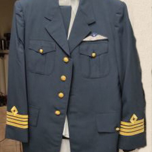 Official 8A Flying Lieutenant Colonel Air Force Uniform used (jacket-pants)