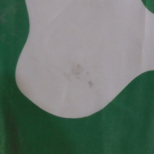 Panathinaikos FC advertising fabric flag used with plastic handle